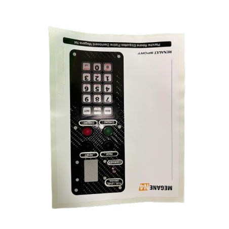 Sticker dash Megane N4