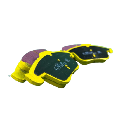Plaquettes de frein avant haute performance EBC Yellowstuff DP41993R pour Renault Clio 4 RS.