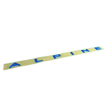 Alpine A110/A110R Blue "ALPINE" Front Monogram