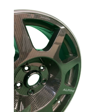 A110 Rims Genuine Alpine A110R Carbon Wheel - Optimized Performance