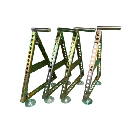 Set of 4 Adjustable Jack Stands for Rally Vehicles