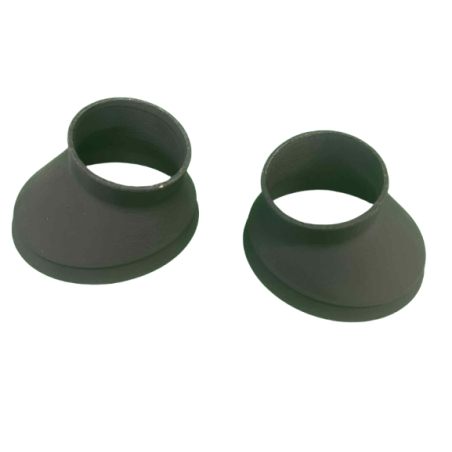 Paire d'écopes Clio 2 RS2/RS3 Diam 76