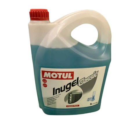 Motul INUGEL CLASSIC 5L - Liquide de Refroidissement Spécifique Véhicules Anciens