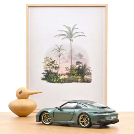 Norev 1/18 Miniature Porsche 992 GT3 Touring Malachite Green