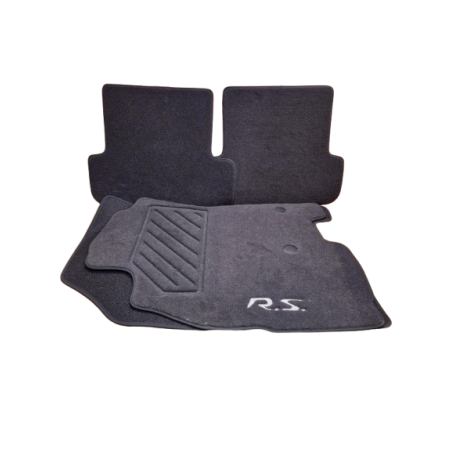 Genuine RENAULT Overmats Set for Mégane 3 RS - White RS Embroidery