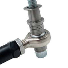 Paire de Bielettes de Direction Rotulées Réglables Suspension Secrets pour Porsche 718 / 981 GT4