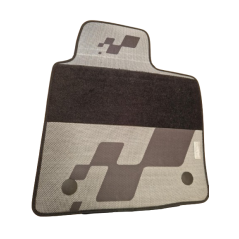 Genuine Renault Twingo 2 RS RHD White Checkered Floor Mats