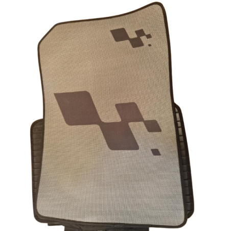 Tapis Damier Blanc Renault Twingo 2 RS RHD - Origine Renault