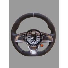 Volant Cuir/Alcantara Gris Alpine A110 - Origine Alpine