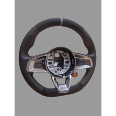 Volant Cuir/Alcantara Gris Alpine A110 - Origine Alpine