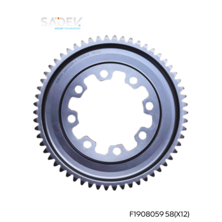 SADEV 58-Tooth Crownwheel (12-Shaft) F1908059 - ST75 Sequential Gearbox