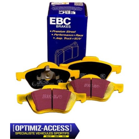 Plaquettes EBC yellowstuff Av twingo II RS