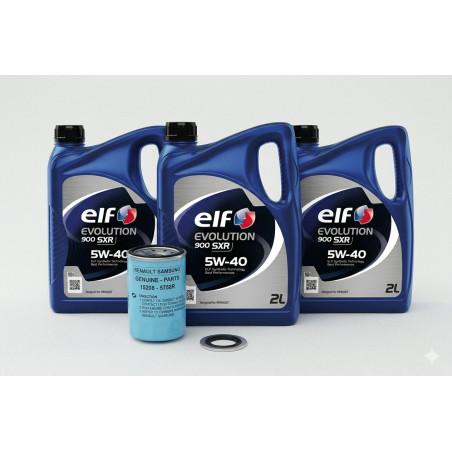 Kit Vidange Elf SXR 5w40 Clio 4 RS - Megane 4 GT