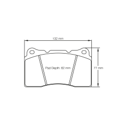 Plaquettes AV Pagid RS29