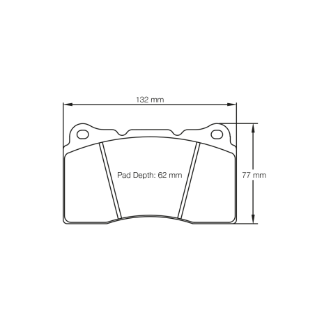Plaquettes frein avant Pagid RS29 Megane 3 et 4 RS