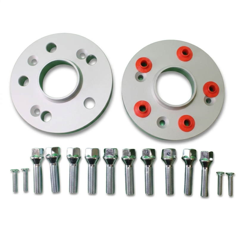 Pack elargisseurs de voies 17mm avec visserie Clio 3 RS et Megane 2 RS