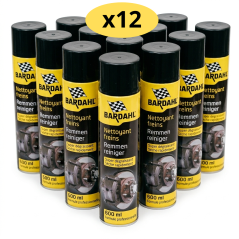 Pack de 12 bouteilles nettoyant frein BARDAHL 600ML