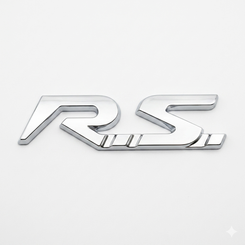 MONOGRAMME LOGO RENAULT MEGANE 3 RS SPORT ARGENT GRIS MONOGRAMME LOGO RENAULT MEGANE 3 RS SPORT ARGENT GRIS