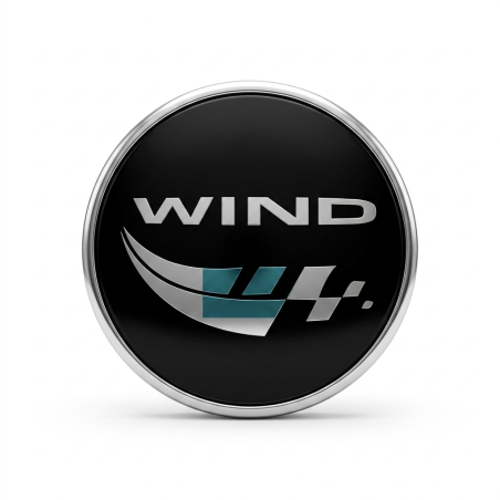 Logo latéral Renault Wind 990988015R MONOGRAMME
