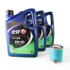 Kit Vidange Elf SXR 5w40 Clio 4 RS - Megane 4 GT