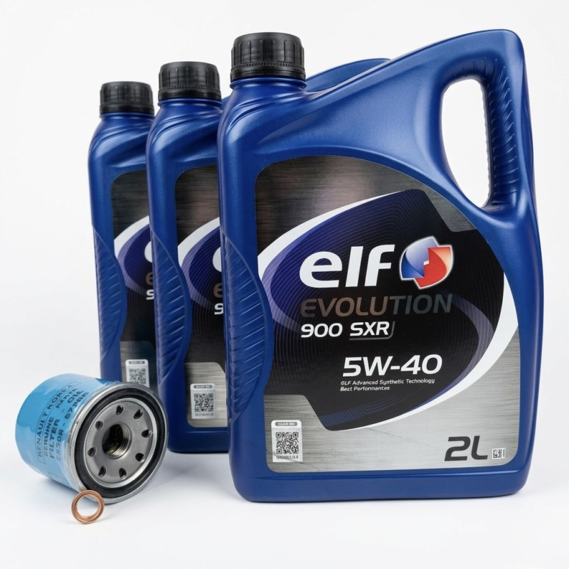 Kit Vidange Elf SXR 5w40 Clio 4 RS - Megane 4 GT
