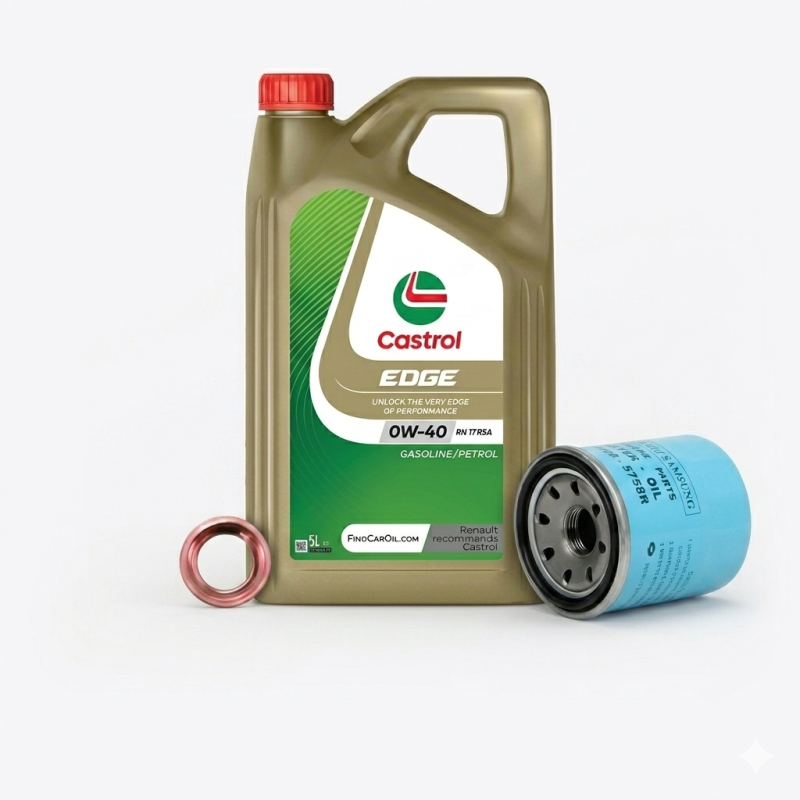 Kit Vidange Castrol 0w40 Clio 4 RS, Megane 4 RS & Alpine A110 Kit Vidange Castrol 0w40 Clio 4 RS, Megane 4 RS & Alpine A110