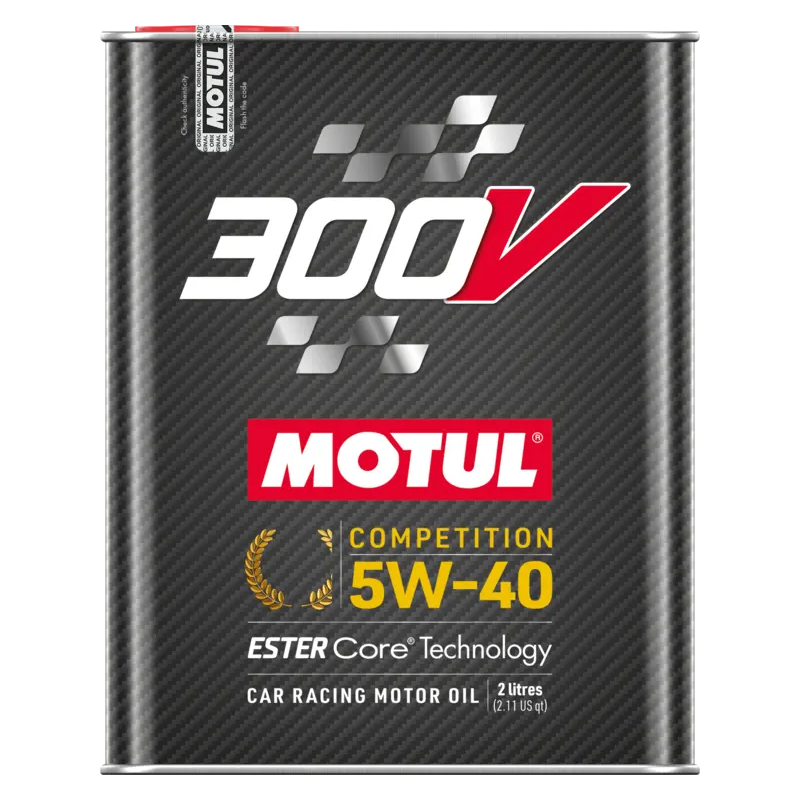 Huile Moteur Motul 300V Compétition 5W40 2L - RS, Audi, VW, Porsche, Mercedes, sport sportif Huile Moteur Motul 300V Compétition 5W40 2L - RS, Audi, VW, Porsche, Mercedes, sport sportif