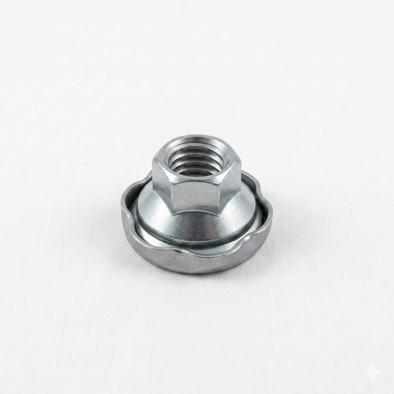 Ecrou de fixation collecteur ou tube de descente sur cata