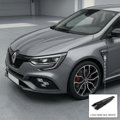 Logo Noir Aile Droite Renault Sport - Megane 4 RS
