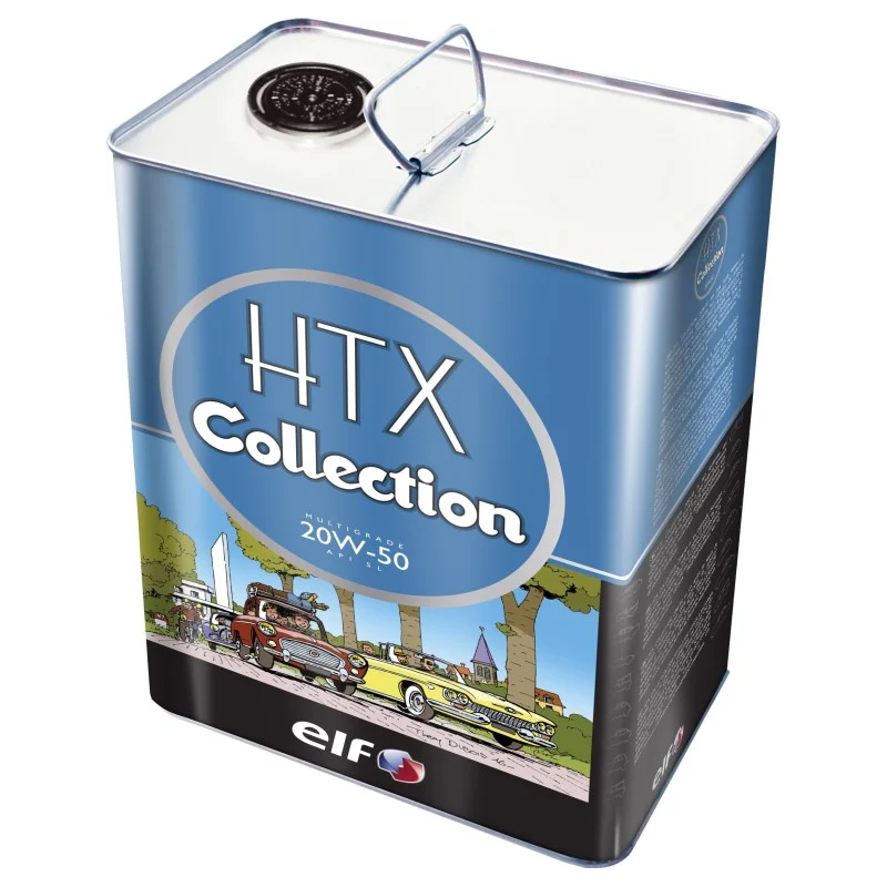 Bidon de 5L de ELF HTX Collection 20w50 Bidon de 5L de ELF HTX Collection 20w50