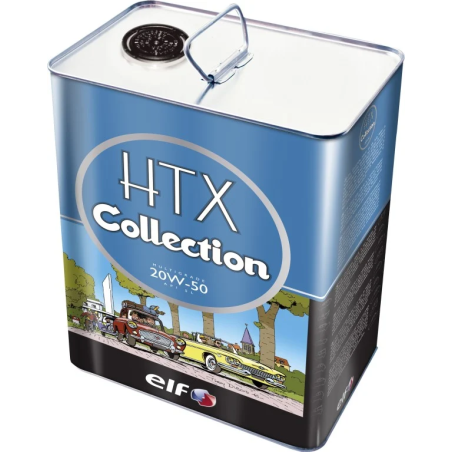 Bidon de 5L de ELF HTX Collection 20w50