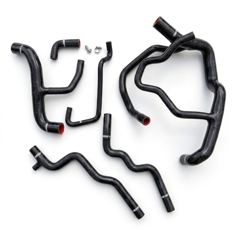 Kit durites d'eau en silicone pour Renault Clio 3 RS Kit durites d'eau en silicone pour Renault Clio 3 RS