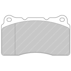 Front Ferodo DS2500 Brake Pads | Renault Megane 3 RS & 4 RS
