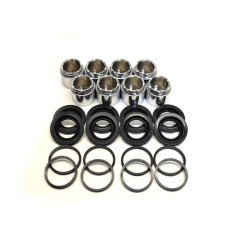 High-precision rear brake caliper replacement piston kit for Porsche 991, 992 GT3, Turbo, and Cayman GT4, SKU: BP-417BSP.