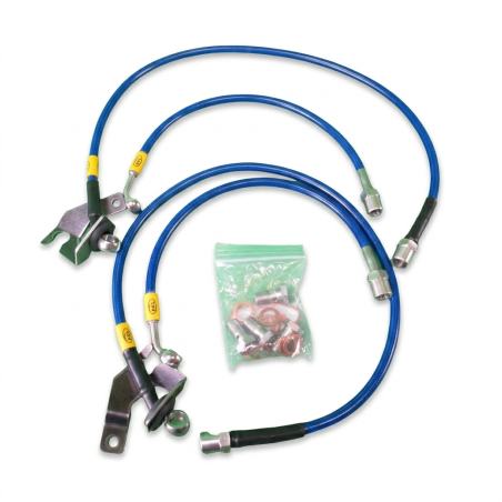 Kit complet de 4 durites aviation HEL Performance en acier inoxydable pour Alpine A110, ALP-4-324.