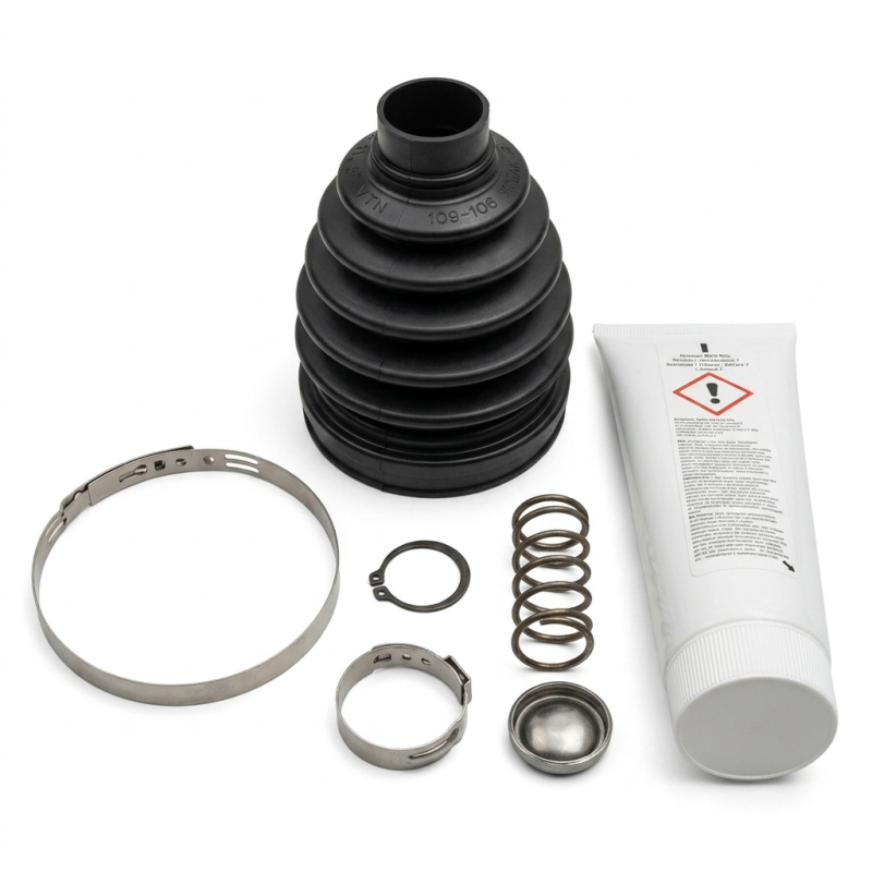 Kit soufflet de réparation de cardan gauche côté boîte pour Renault Megane 3 RS et N4, référence constructeur. Kit soufflet de réparation de cardan gauche côté boîte pour Renault Megane 3 RS et N4, référence constructeur.