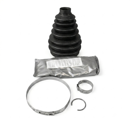 Kit de rechange soufflet thermoplastique côté bol de roue avec graisse et colliers pour Clio 2 RS.