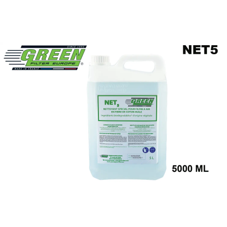 Bidon 5L Nettoyant filtre green