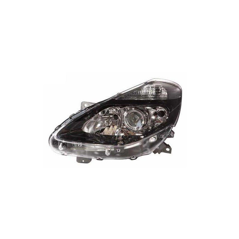 Phare avant Gauche fond noir Clio 3 phase 2 Phare avant Gauche fond noir Clio 3 phase 2