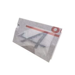 Genuine Black Front Right Fender "A" Badge - Alpine A110