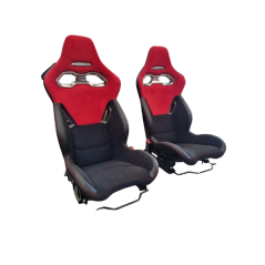 OEM Alpine A110 seats in Seismic Red Leather Alcantara ref 870006492Y 870505498S. OEM Alpine A110 seats in Seismic Red Leather Alcantara ref 870006492Y 870505498S.
