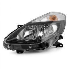 Phare avant Gauche fond noir Clio 3 phase 2