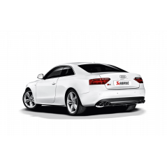 Slip On Akrapovic Homologué Inox AUDI S5 V8