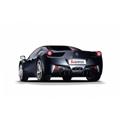 Slip-On Akrapovic Titane Ferrari 458 Italia / 458 Spider
