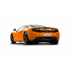 Slip On Akrapovic Titane McLaren MP4 12C et 12C Spider