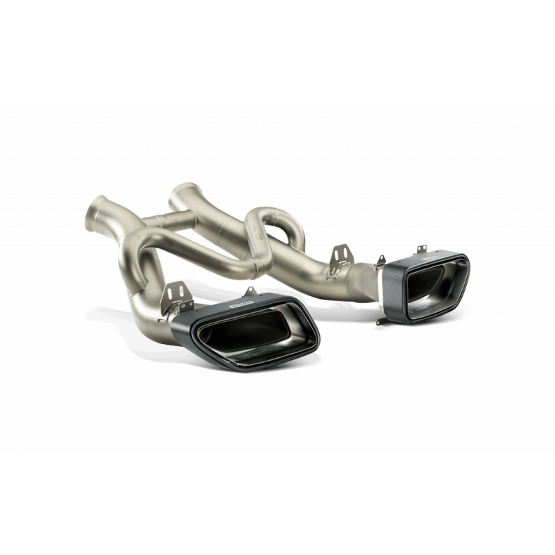Slip On Akrapovic Titane McLaren MP4 12C et 12C Spider