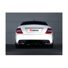 Slip-On Akrapovic Titane Mercedes AMG C63 Berline, Break et Coupé