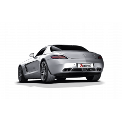 Ligne Evolution Akrapovic Titane Mercedes AMG SLS Coupé et Roadster