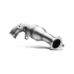 Downpipe Akrapovic Inox Mini R56 R57 R58 avec Cata sport