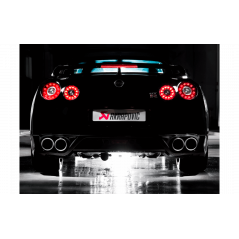 Ligne Evolution Akrapovic Titane Nissan GT-R